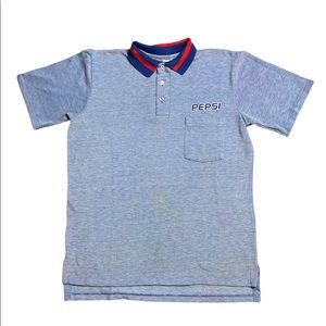 Vintage Pepsi Polo Medium Shirt